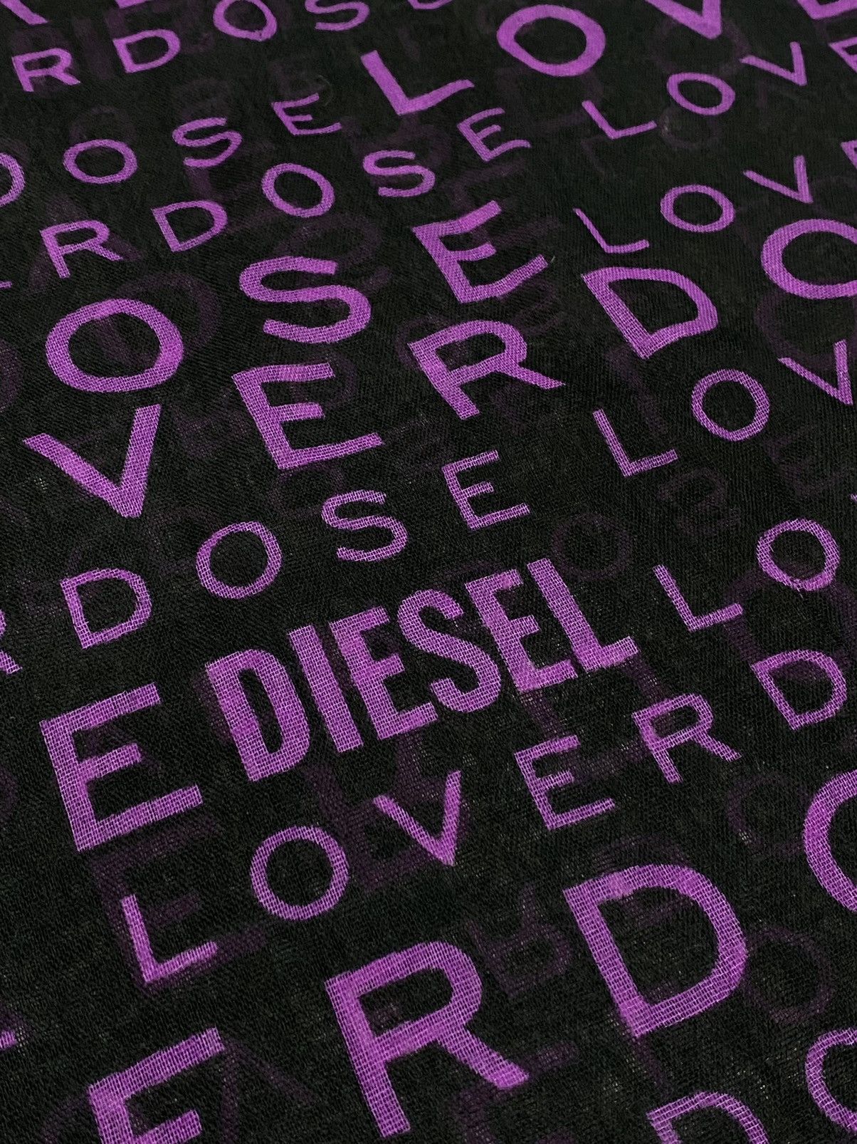 Diesel Diesel Loverdose Shawl Rare Size ONE SIZE - 10 Thumbnail