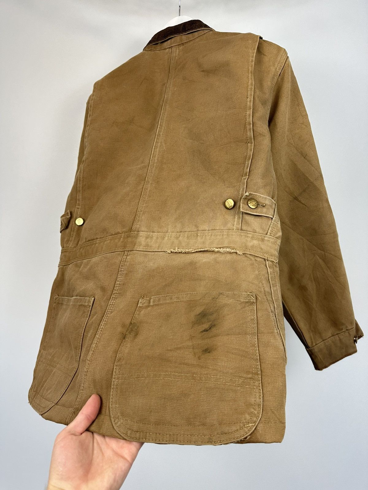 Carhartt Vintage 70s Carhartt USA Rare Utility Arctic Detroit Jacket Size US S / EU 44-46 / 1 - 14 Thumbnail