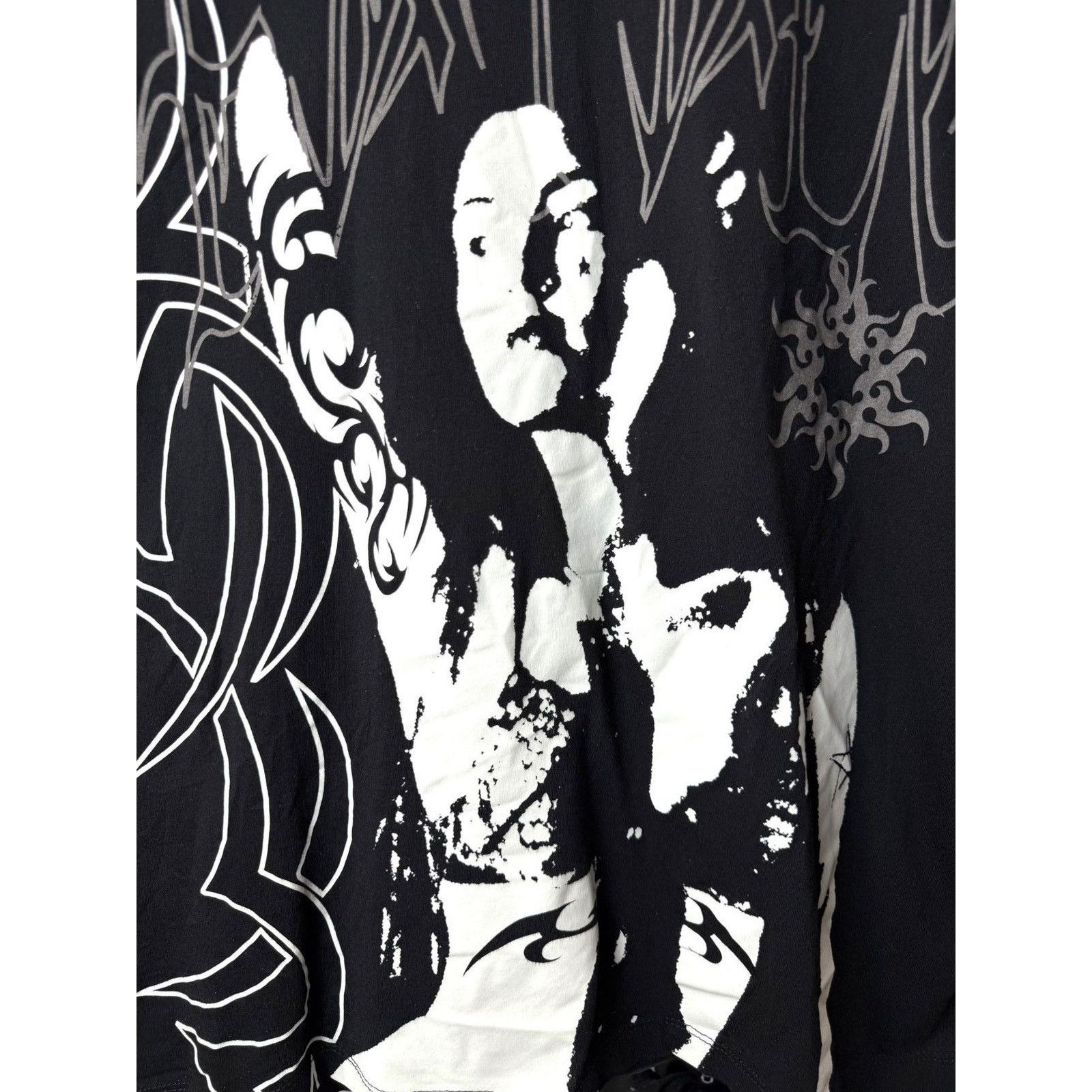 Other Vintage Fatale Naked Sexy Girl T Shirt Y2K Punk Rock Opium Size US XL / EU 56 / 4 - 3 Thumbnail