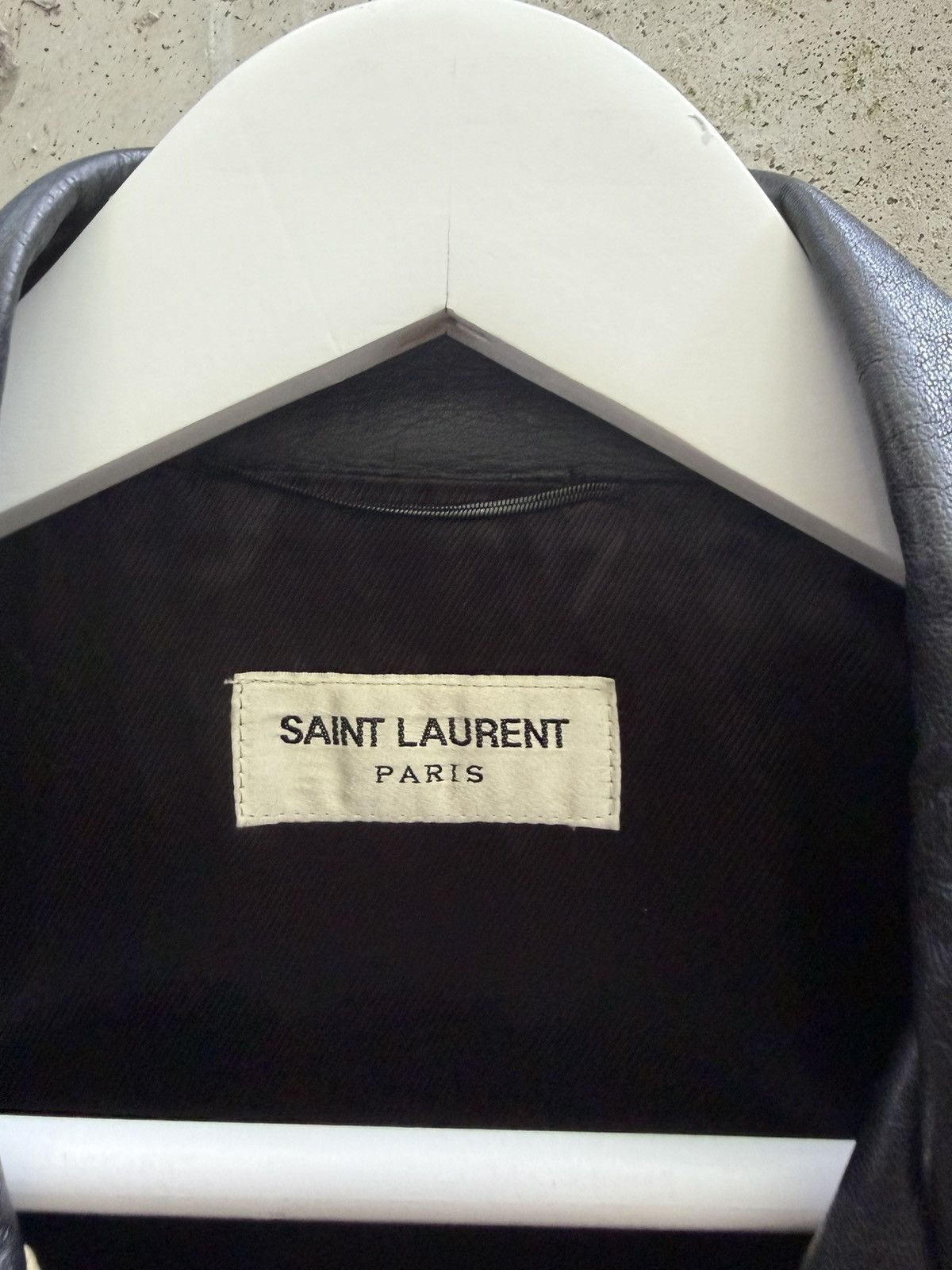 Saint Laurent Paris FW16 Saint Laurent Hedi Slimane Python Guitar Moto Jacket Size US M / EU 48-50 / 2 - 12 Thumbnail