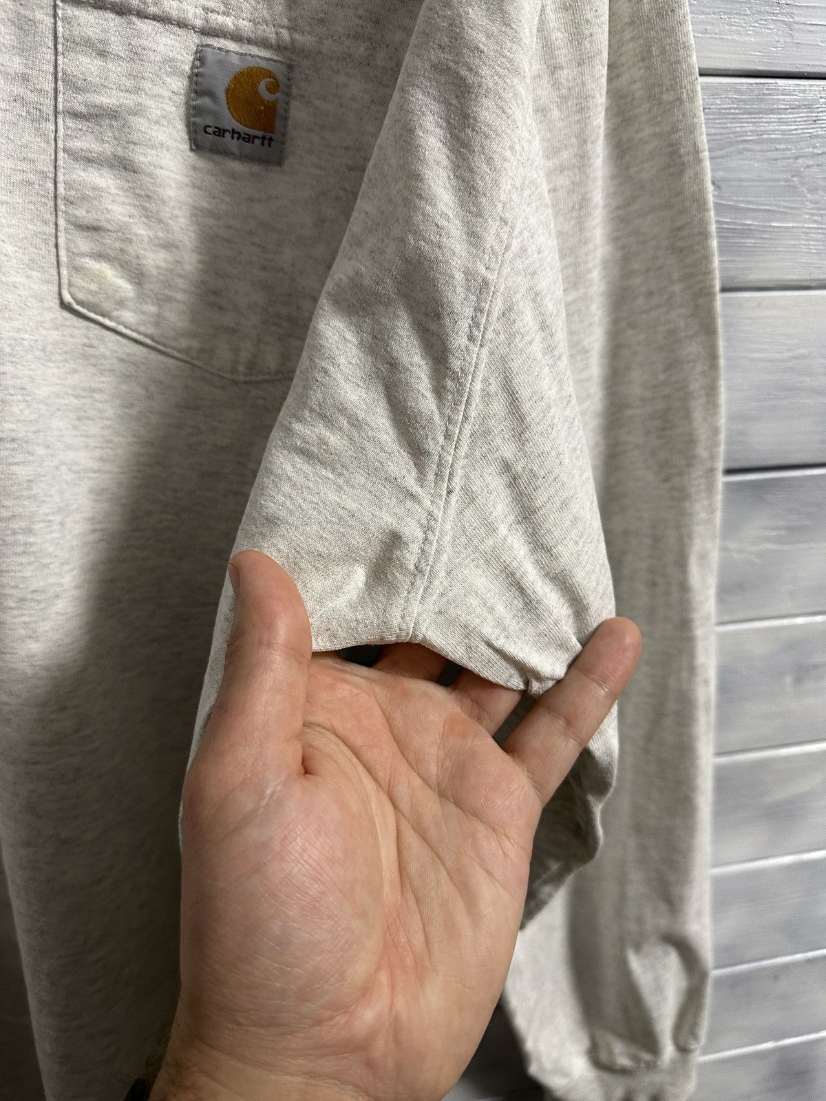 Carhartt Rare Vintage Long-Sleeve Carhartt Patch Program Size US XL / EU 56 / 4 - 5 Thumbnail