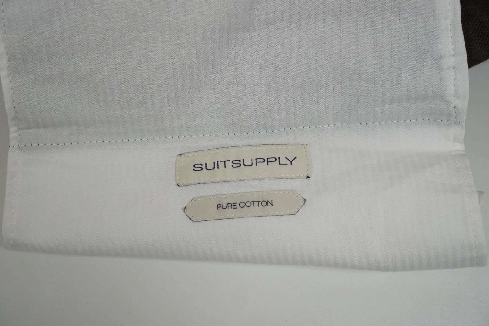 Suitsupply Men Suitsupply Ames Pleat ES Trousers With Drawstrings US46 Size 46R - 4 Thumbnail