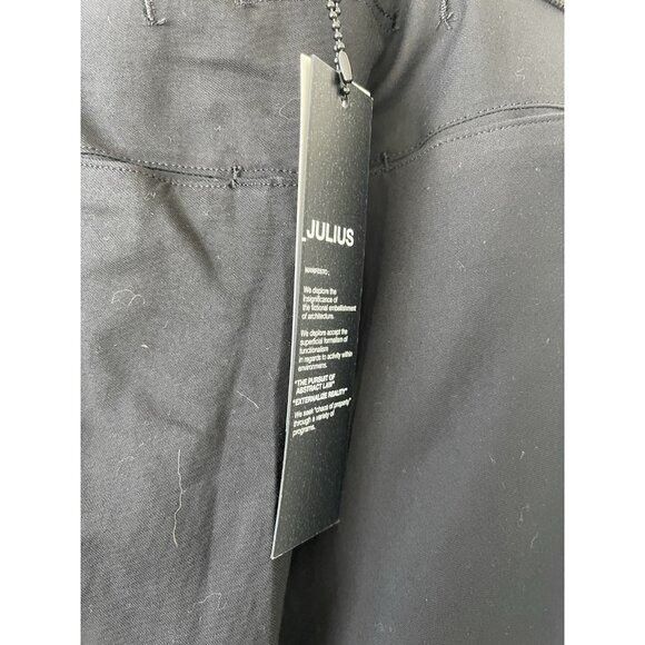 Julius JULIUS Fold Over Waistband Trousers Black Size4 Made n Japan Size US 32 / EU 48 - 4 Thumbnail
