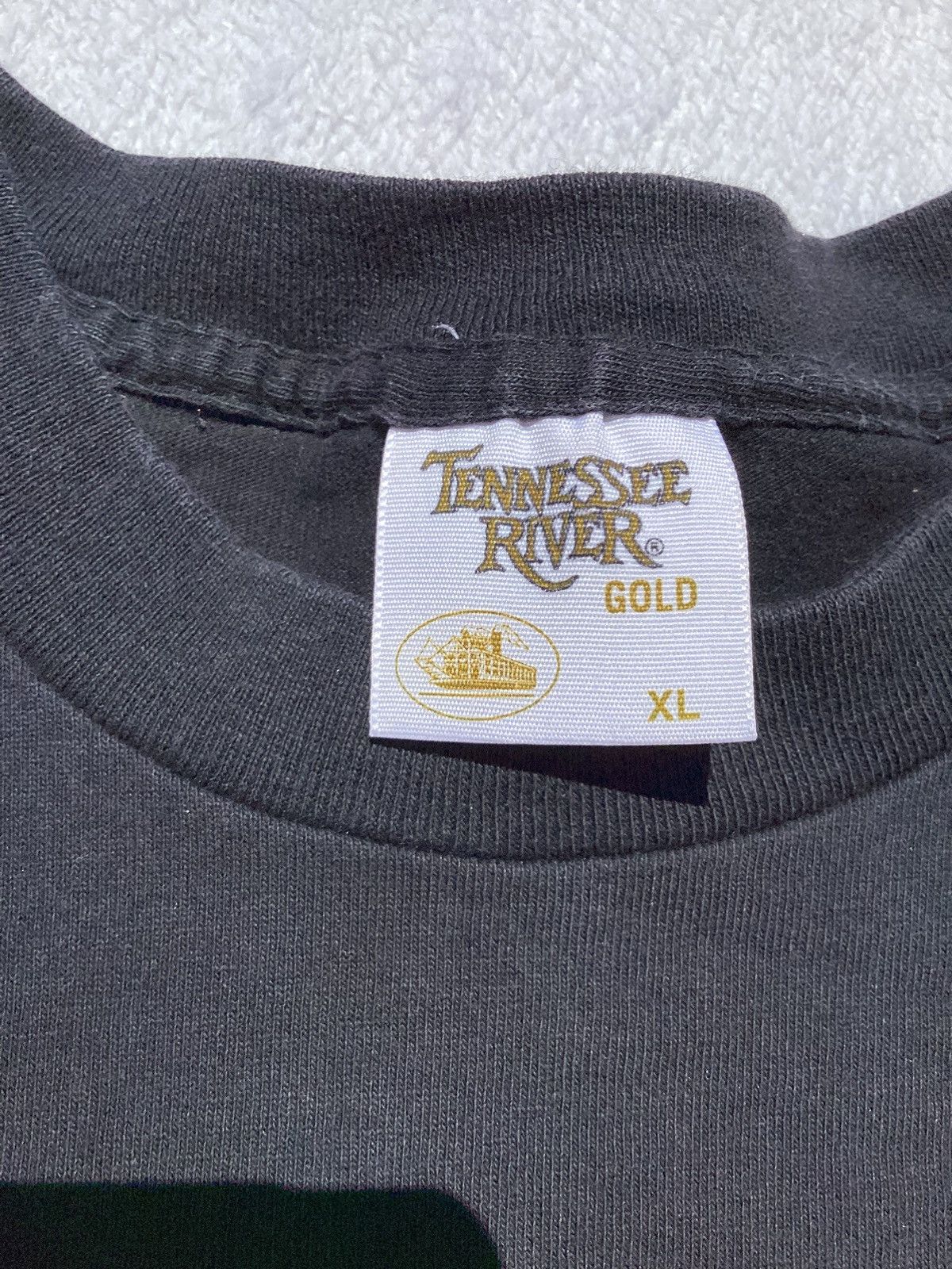 Vintage Vtg 90s wilderness animal nature scene Tennessee river Tee Size US XL / EU 56 / 4 - 3 Thumbnail