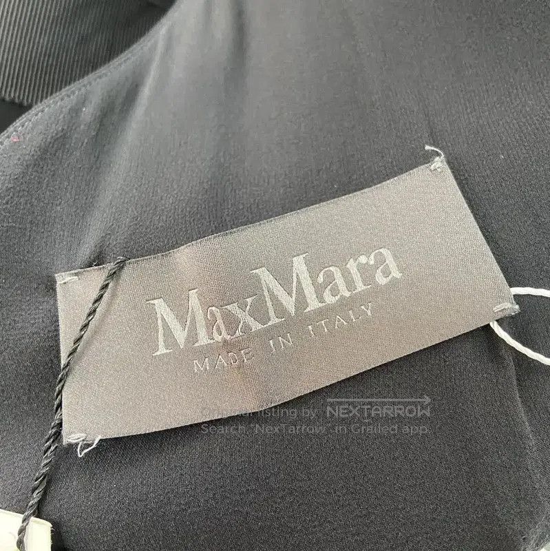 Max Mara MaxMara Black Sleeveless Dress for Summer . Size XS / US 0-2 / IT 36-38 - 4 Thumbnail