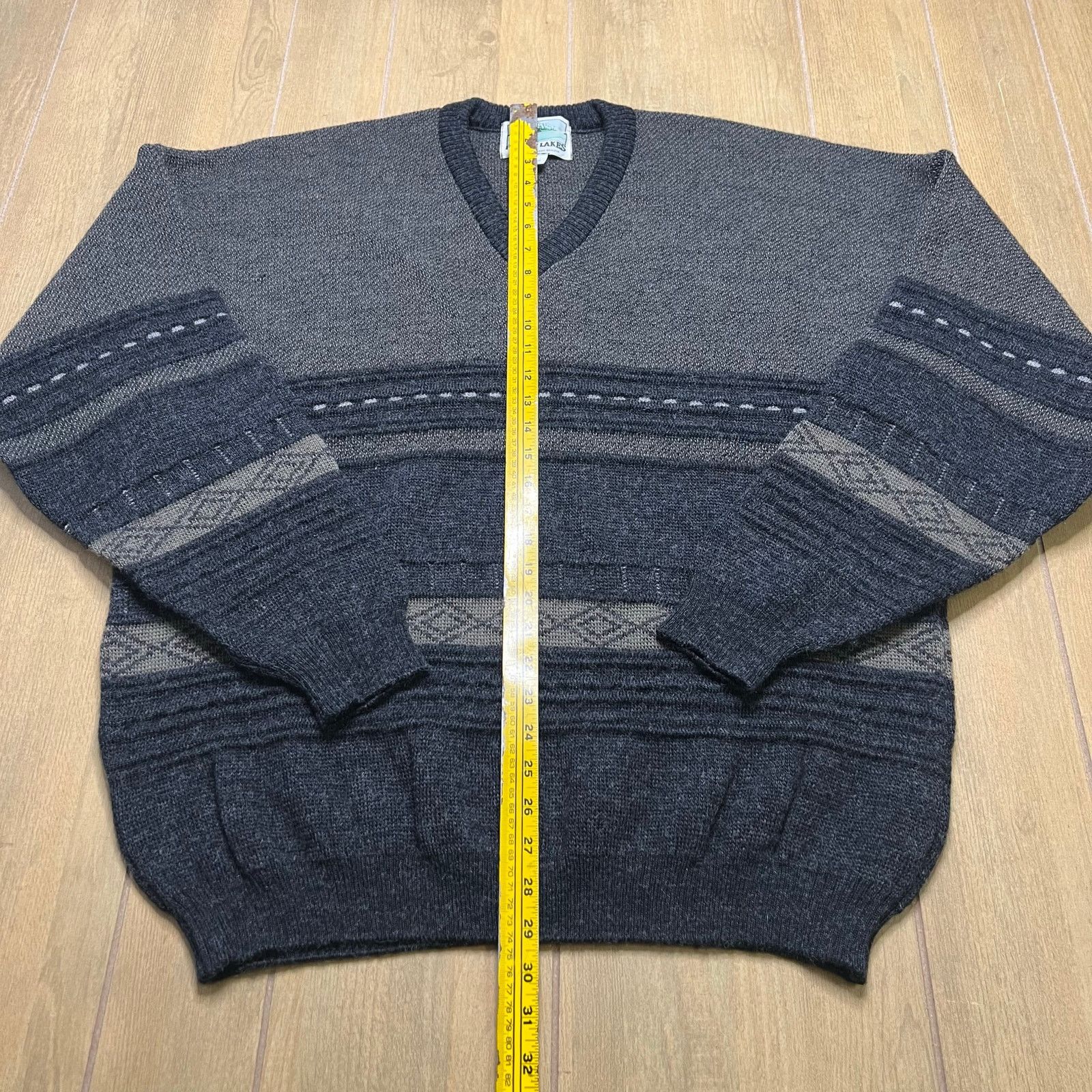 Vintage Vintage 90s Forest Lakes New Zealand Wool Sweater Mens XXL Size US XXL / EU 58 / 5 - 4 Thumbnail
