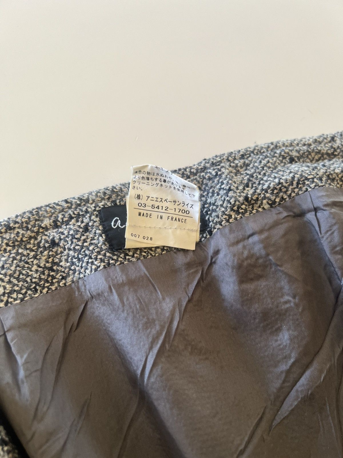 agnes b. Agnes b. Paris Mini Skirt Waist 32" Size 32" / US 10 / IT 46 - 7 Thumbnail