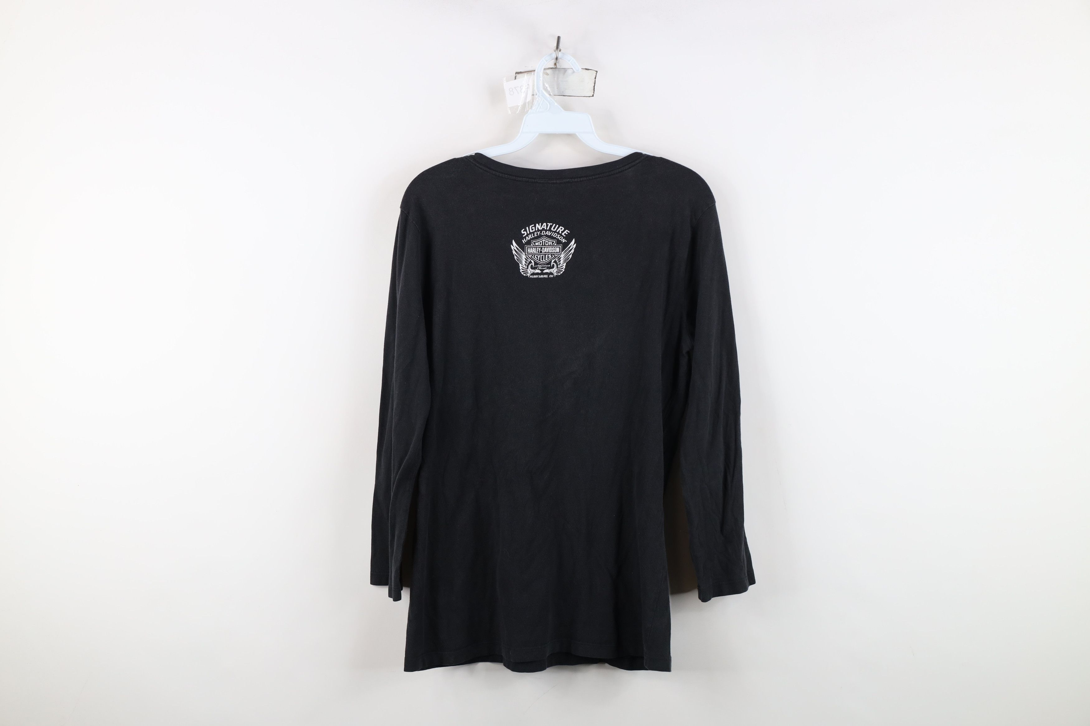 Harley Davidson Vintage Y2K Harley Davidson Tribal Long Sleeve T-Shirt Size L / US 10 / IT 46 - 14 Thumbnail