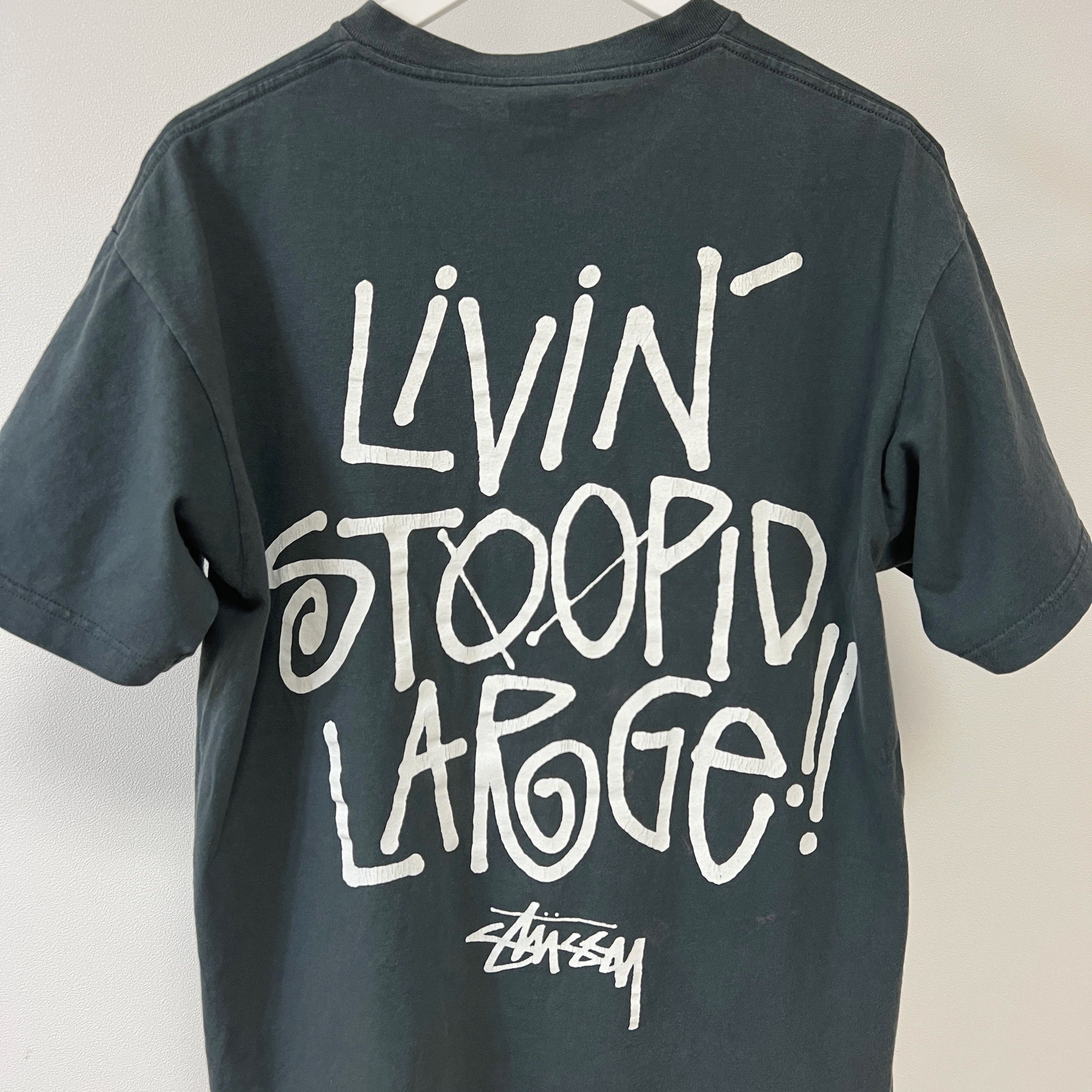 Stussy Stussy 2000s Livin Stoopid Large Diamond T-shirt Size US L / EU 52-54 / 3 - 4 Thumbnail