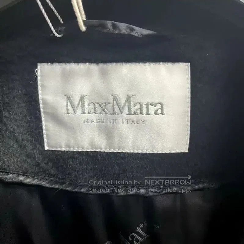 Max Mara MaxMara Black Cotton Women's Coat . Size M / US 6-8 / IT 42-44 - 3 Thumbnail
