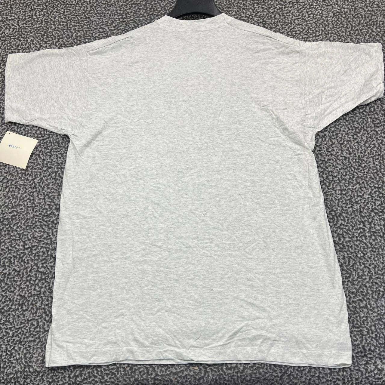 Fruit Of The Loom Vintage Rodeo Hard USA Shirt Men 2XL Gray Deadstock New Size US XXL / EU 58 / 5 - 2 Thumbnail