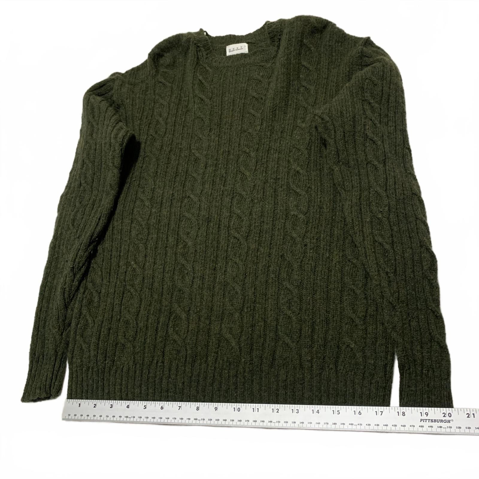 NEXT Next Designer Collection Women's M Wool Sweater Green Size M / US 6-8 / IT 42-44 - 1 Thumbnail