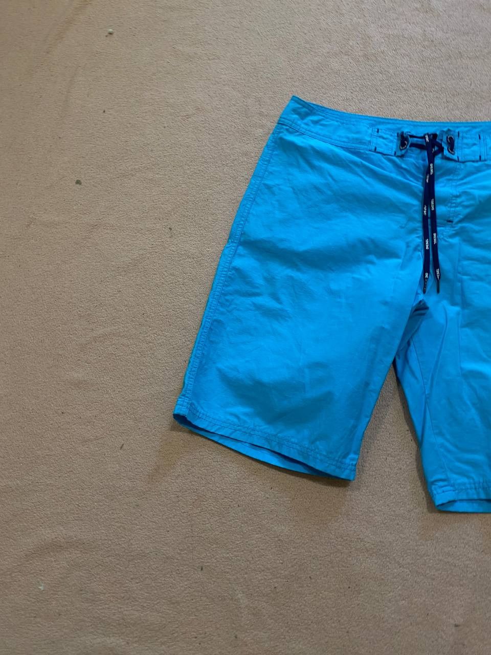 Diesel Y2K Diesel Vintage big logo shorts blue Size US 32 / EU 48 - 8 Thumbnail