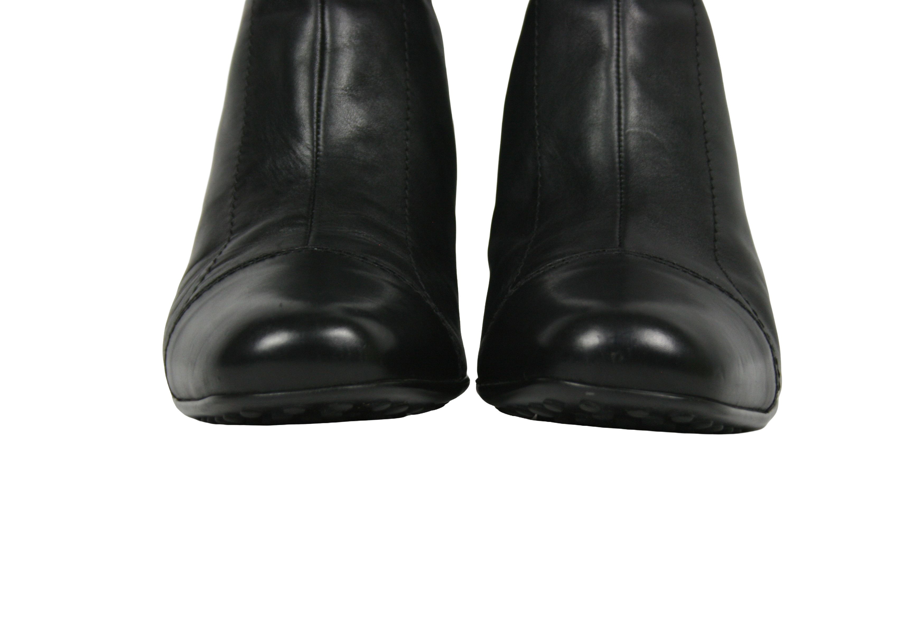Car Shoe By Prada Heeled Ankle Boots Size US 9 / IT 39 - 4 Thumbnail