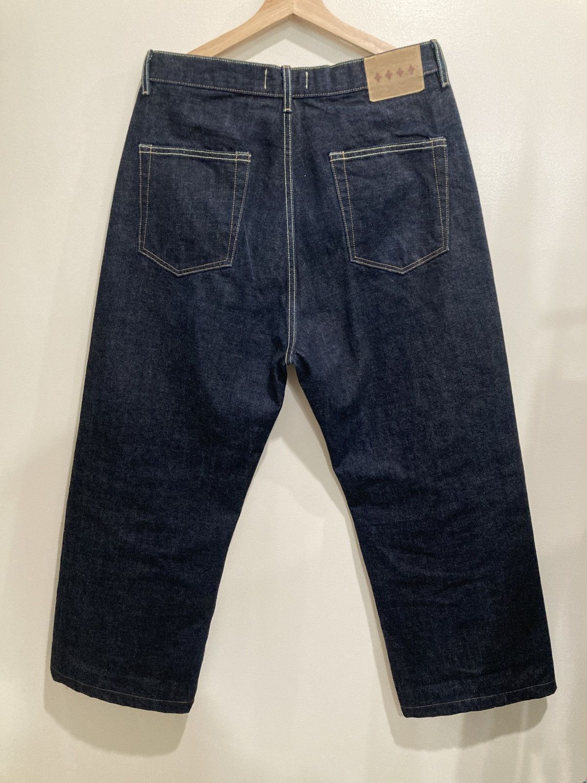 Bare Knuckles Javier Wide Leg Jeans - Japanese Selvedge Size US 32 / EU 48 - 2 Thumbnail