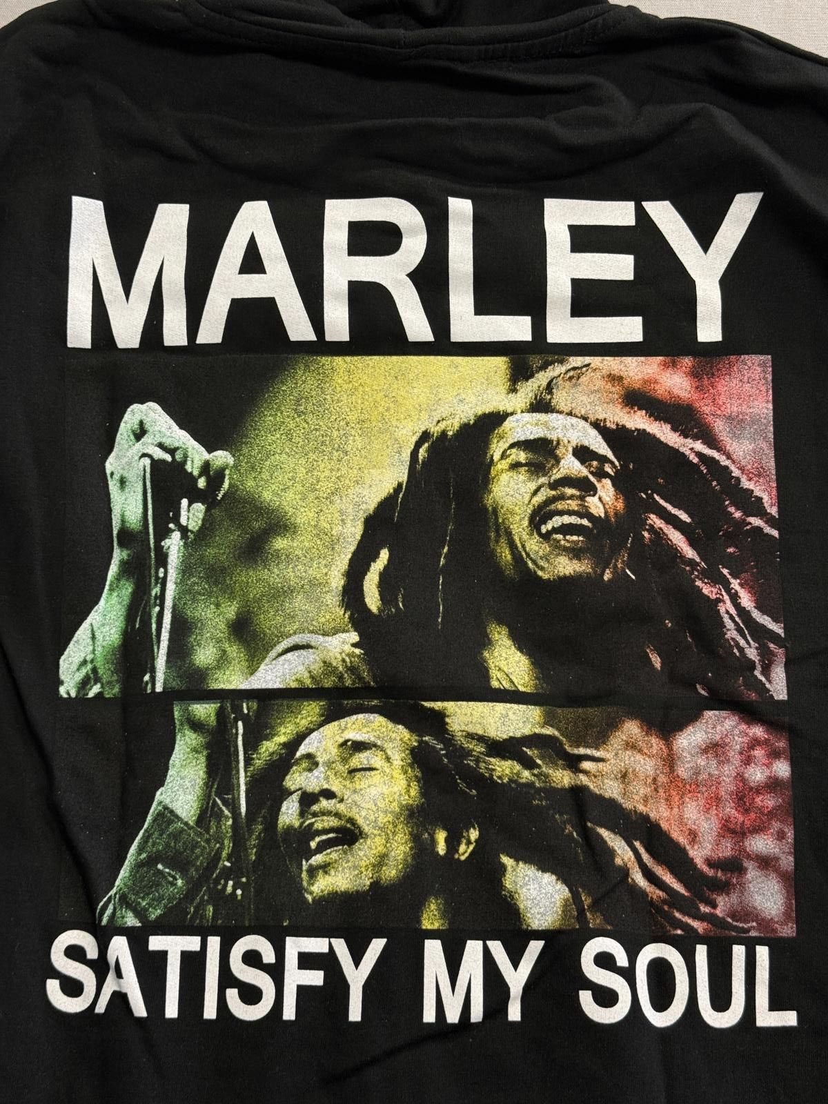 Zion Rootswear Bob Marley Zip Up Hoodie Satisfy My Soul Zion Rootswear - M Size US M / EU 48-50 / 2 - 6 Thumbnail