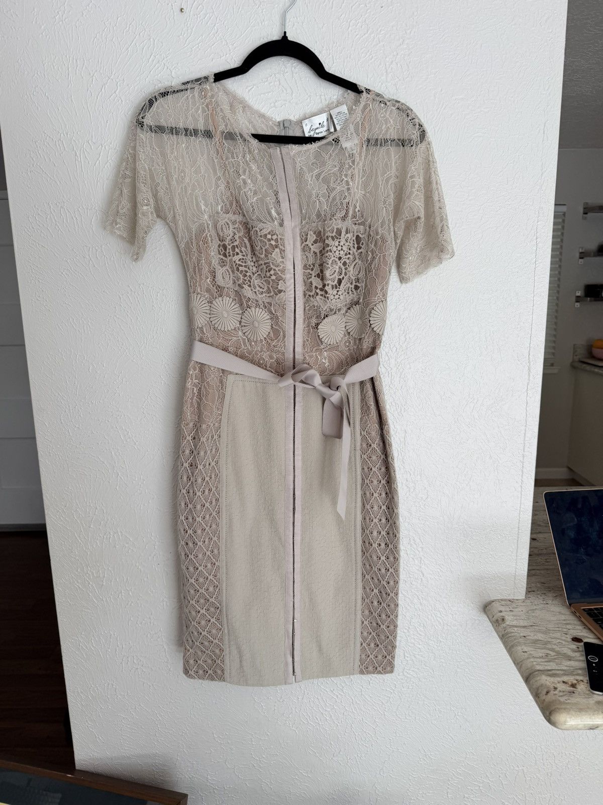 Anthropologie Anthropologie Beguile by Byron Lars Carissima gray Dress 2P Size XS / US 0-2 / IT 36-38 - 13 Thumbnail
