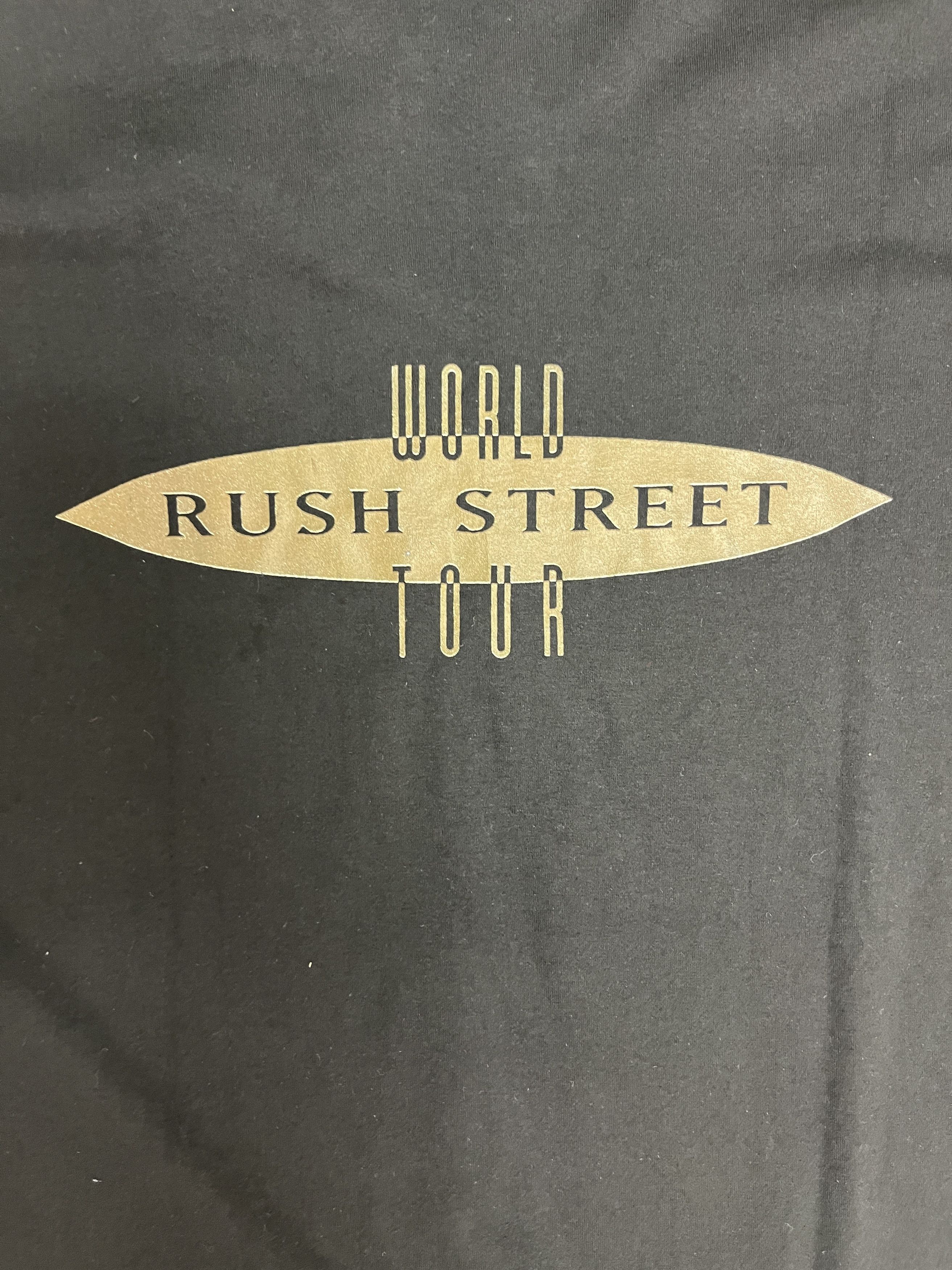 Vintage Richard Marx Rush Street World Tour Vintage T-Shirt Tee Size US XL / EU 56 / 4 - 5 Thumbnail
