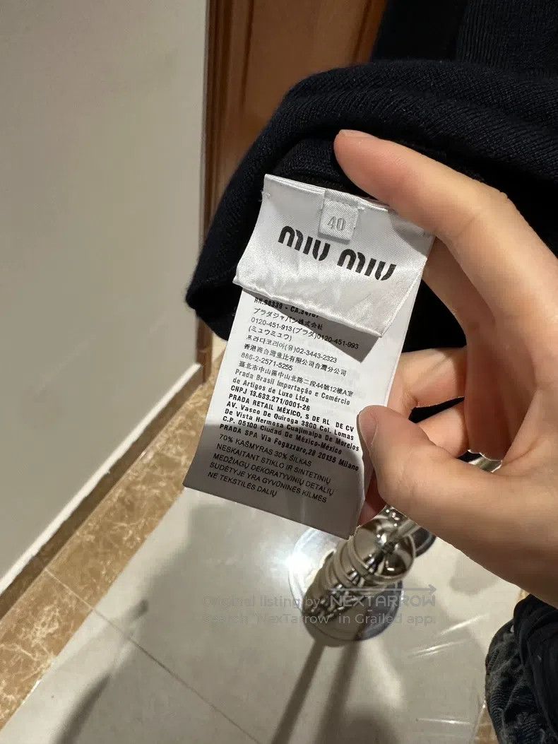 Miu Miu Miu Miu 40 knitwear Size M / US 6-8 / IT 42-44 - 7 Thumbnail
