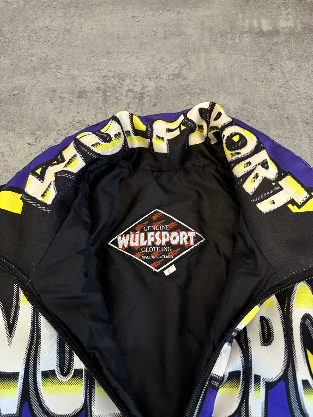 Other Wulfsport Bomber Jacket Crazy Vintage y2k logo boxy rap 90s Size US L / EU 52-54 / 3 - 9 Thumbnail
