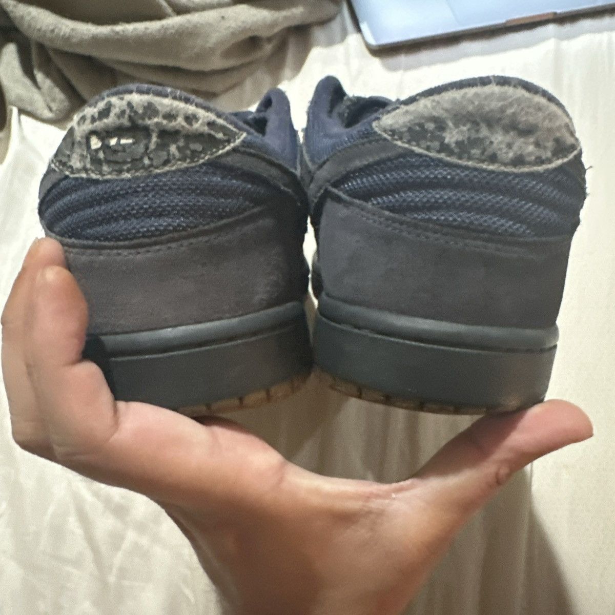 Nike USED 2005 Nike Dunk Low Blue Smurf Twilight Size 11 NO BOX Size US 11 / EU 44 - 6 Thumbnail