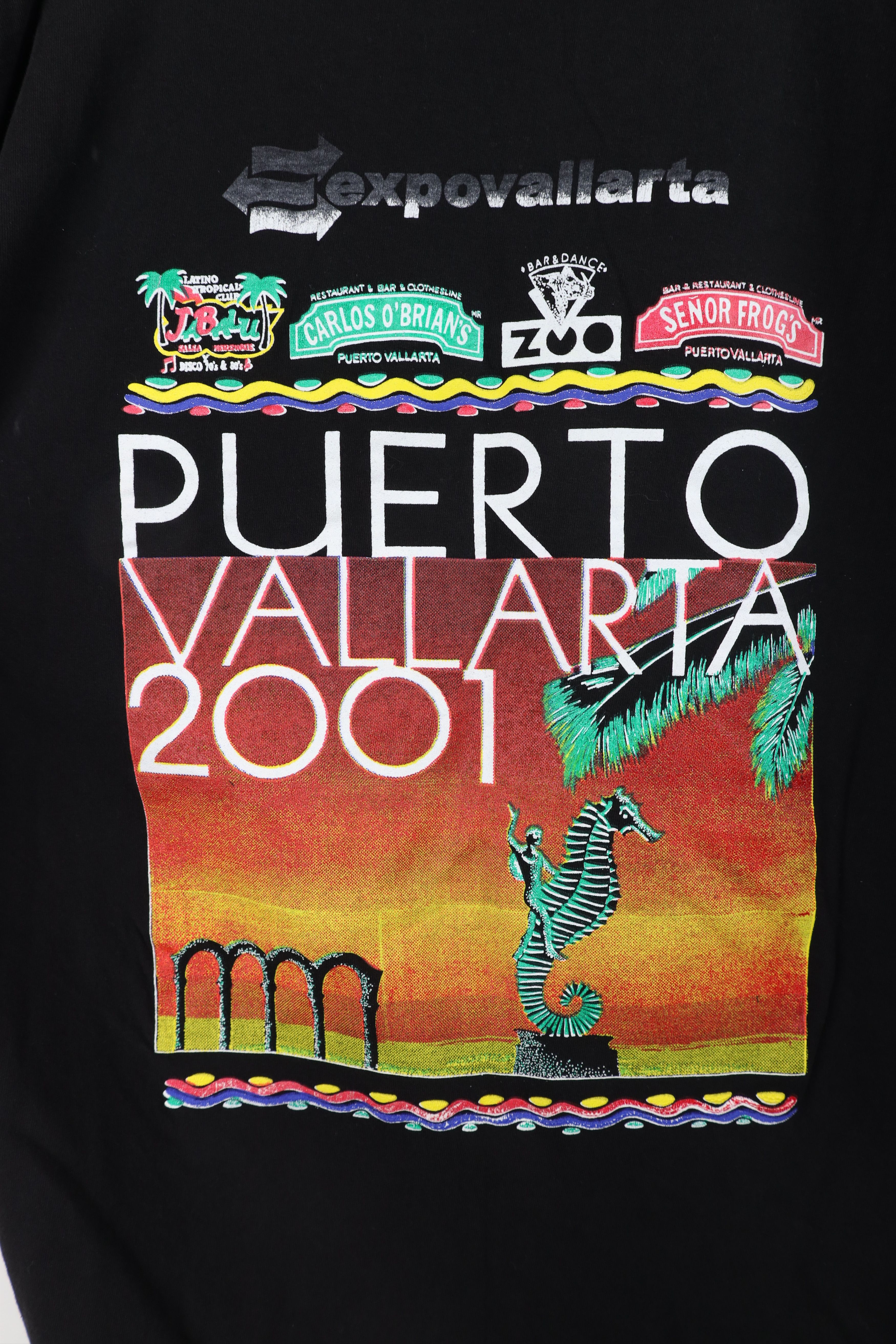 Vintage Vintage Y2K Streetwear Vallarta 2001 Short Sleeve T-Shirt Size US XL / EU 56 / 4 - 9 Thumbnail