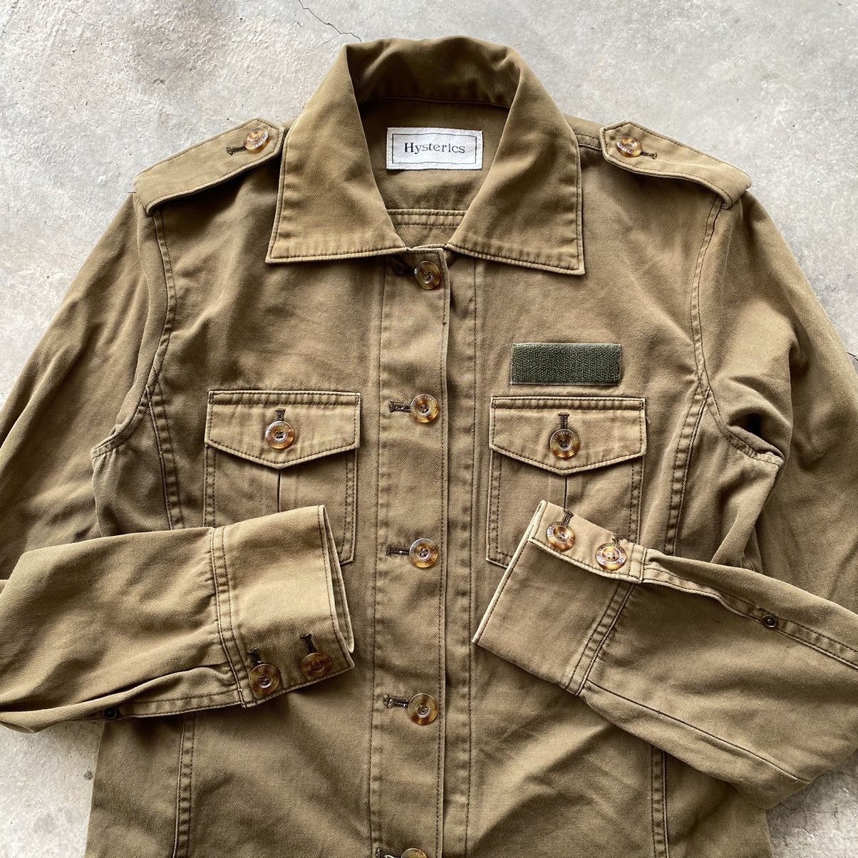 Hysteric Glamour HYSTERIC GLAMOUR Military Style Jacket Size US S / EU 44-46 / 1 - 4 Thumbnail