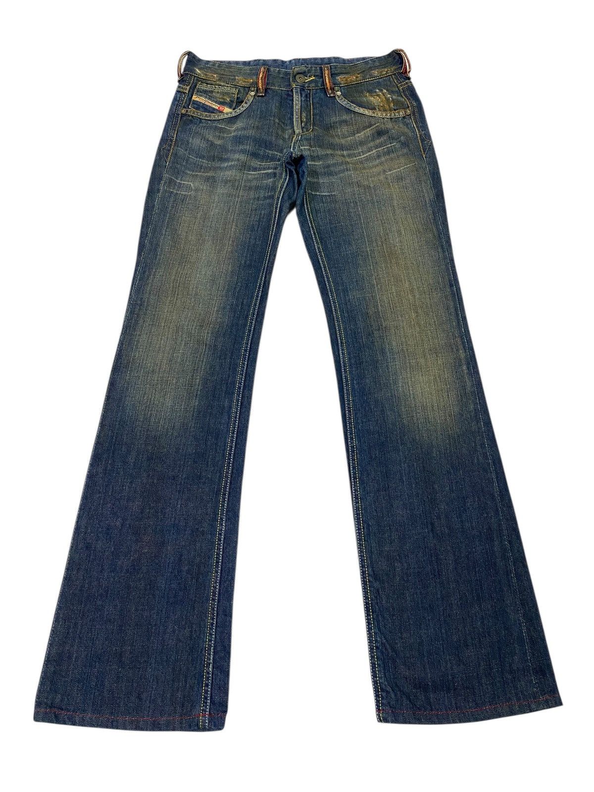 Diesel Diesel industry mud wash flare jeans Size US 30 / EU 46 - 1 Thumbnail