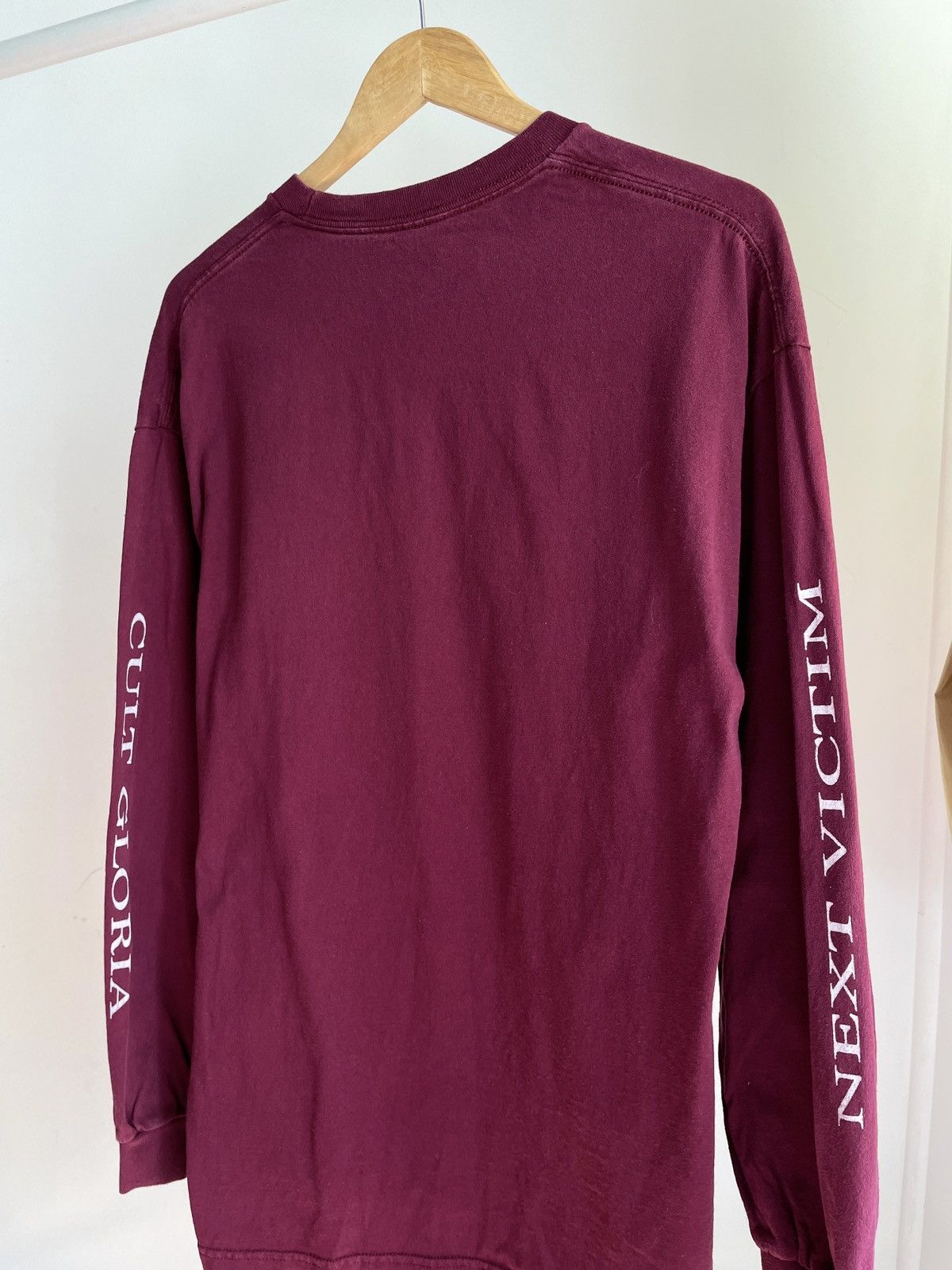 Vintage RARE 🌹Cult Gloria Next Victim supreme Longsleeve tee Size US L / EU 52-54 / 3 - 13 Thumbnail