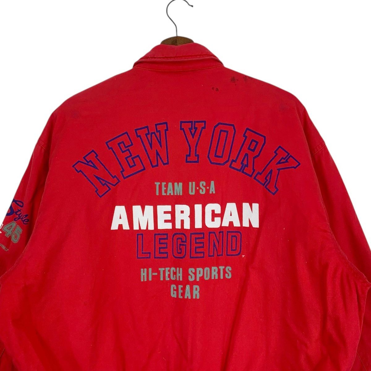 Vintage Vintage Blueky New York American Legend Sport Jacket Size US L / EU 52-54 / 3 - 17 Thumbnail