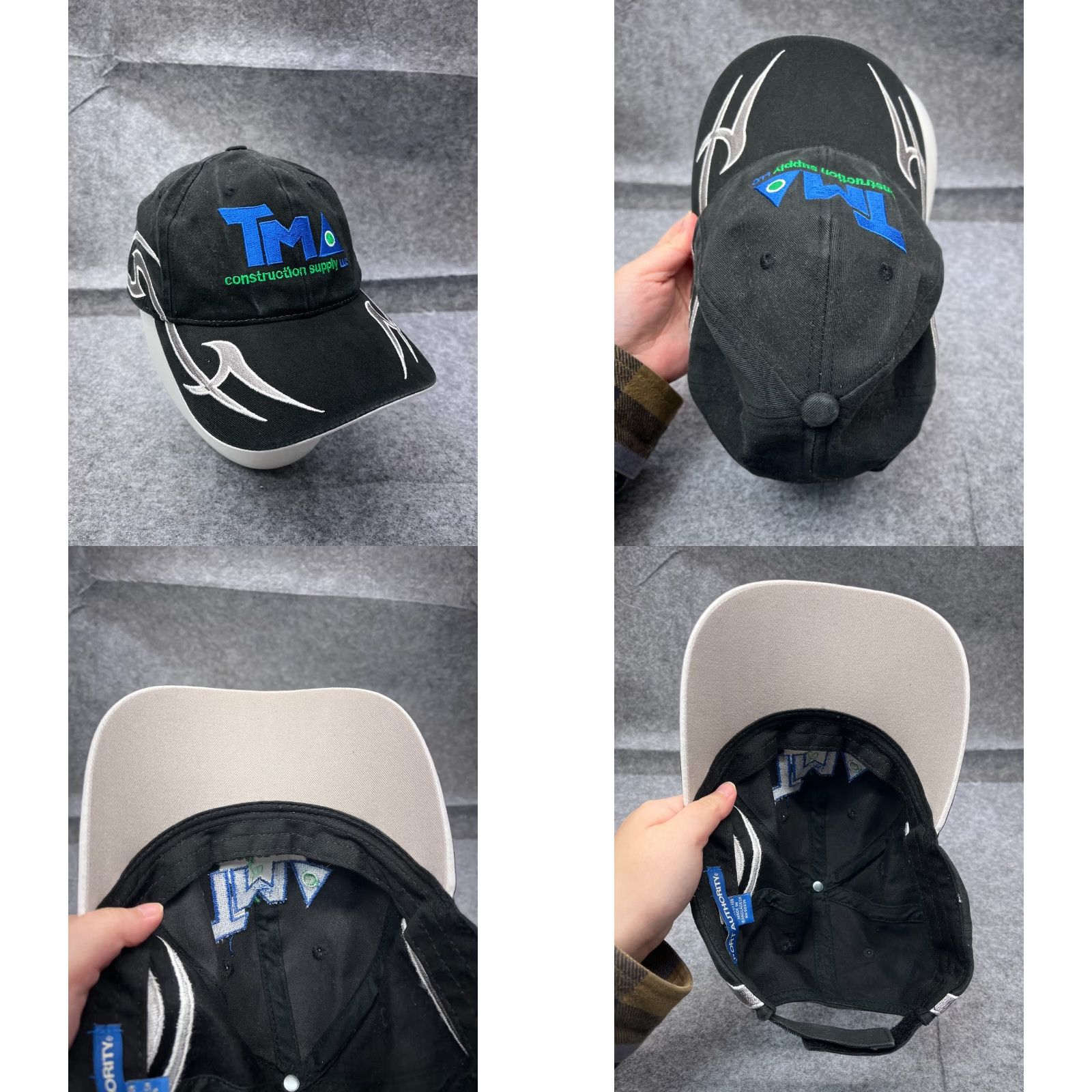 Port Authority Port Authority Hat Baseball Cap Strap Back One Size Blue Cotton Adjustable Outdoor Ski Resort Men Adults Cap Size ONE SIZE - 8 Thumbnail