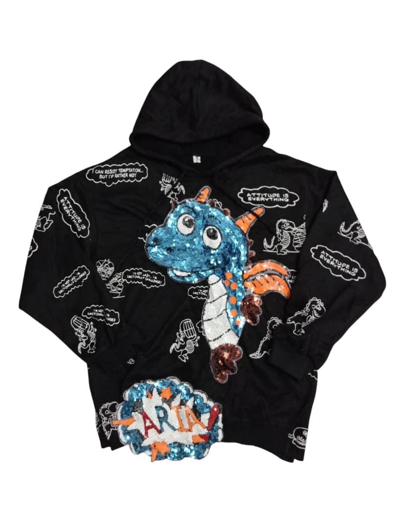 Japanese Brand Aria Blink Dragon Hoodie Size US S / EU 44-46 / 1 - 1 Thumbnail
