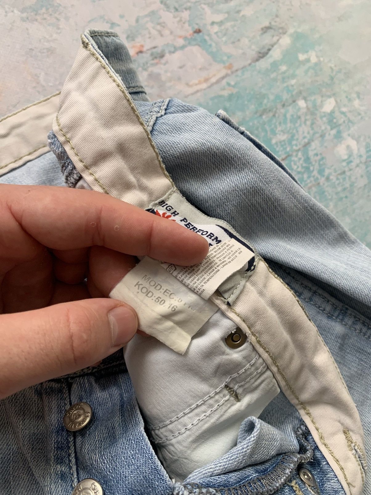 Armani Armani Y2K Distressed Denim Shorts Hype 2000s Destroyed Rare Size US 36 / EU 52 - 21 Thumbnail