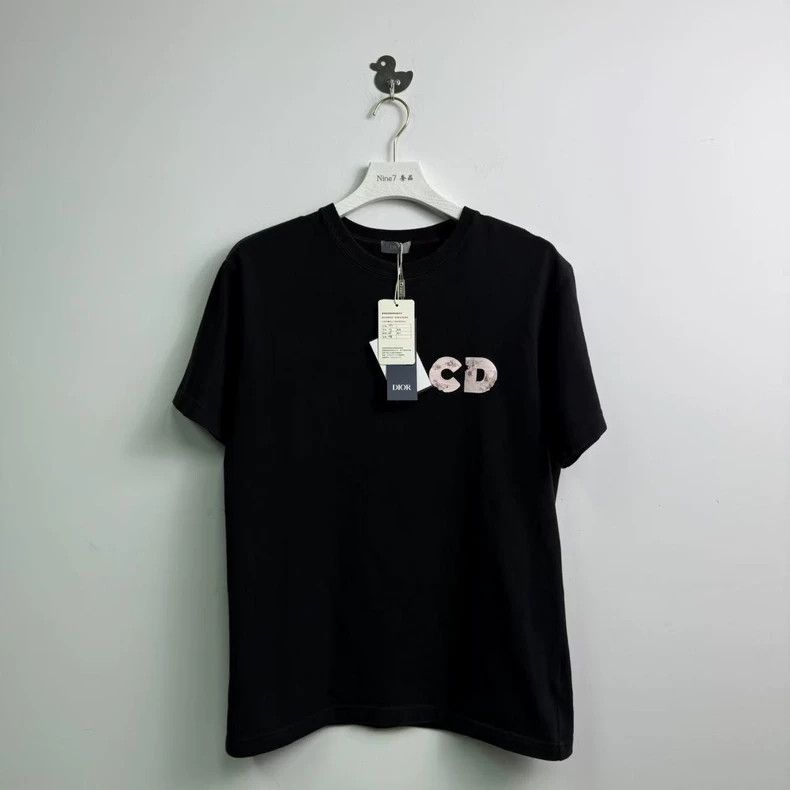 Dior Dior xDaniel collaboration print Logo short-sleeve shirt-yf Size US M / EU 48-50 / 2 - 1 Thumbnail