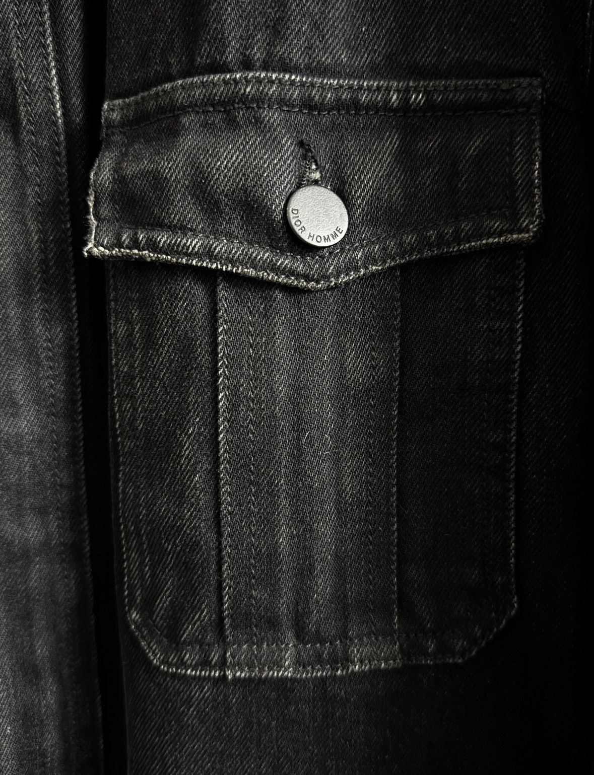 Dior Dior Homme by Hedi Slimane AW05 M65 Denim Jacket Size US M / EU 48-50 / 2 - 9 Thumbnail