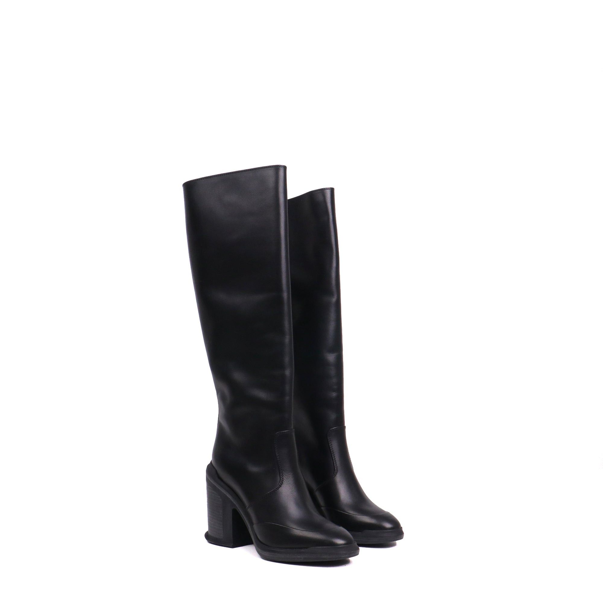 Hermes HERMÈS - Hermès boots in black leather (T37) Size US 5 / IT 35 - 1 Thumbnail