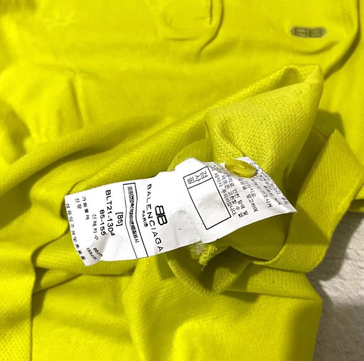 Balenciaga Balenciaga Polo shirt Size US S / EU 44-46 / 1 - 4 Thumbnail