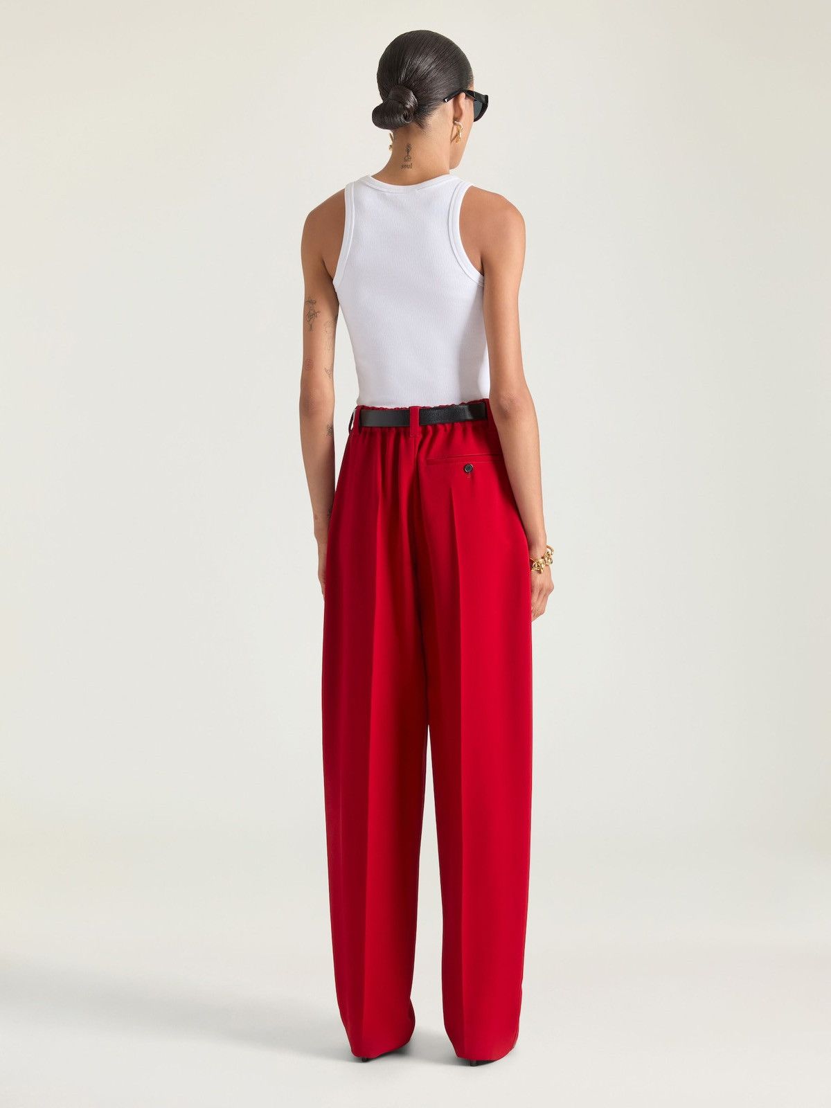 Givenchy Givenchy double pleated trousers Size 27" / US 4 / IT 40 - 2 Thumbnail