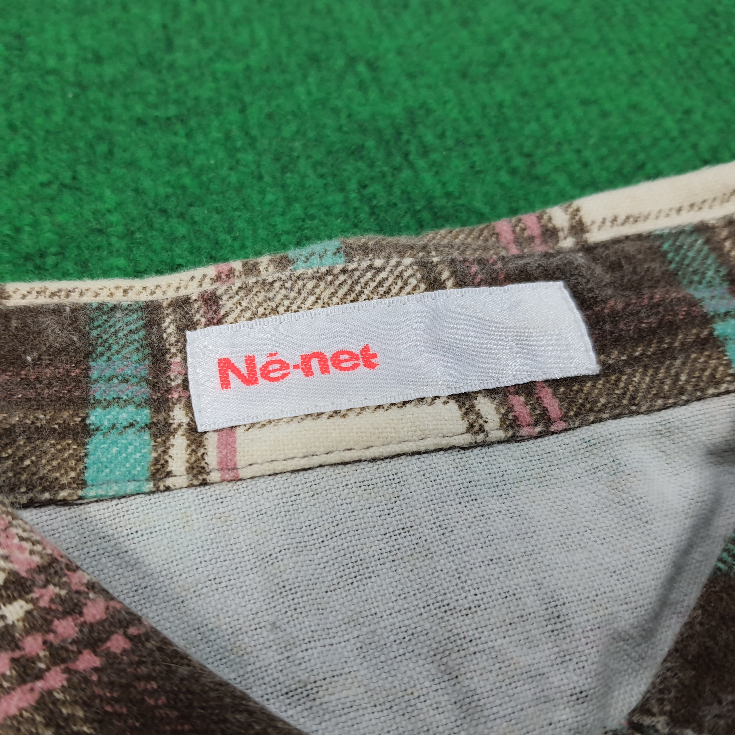 Japanese Brand × Ne-Net × Vintage Vintage Ne-Net Assemblage Designer Button Up Sweatshirt Size US S / EU 44-46 / 1 - 5 Thumbnail