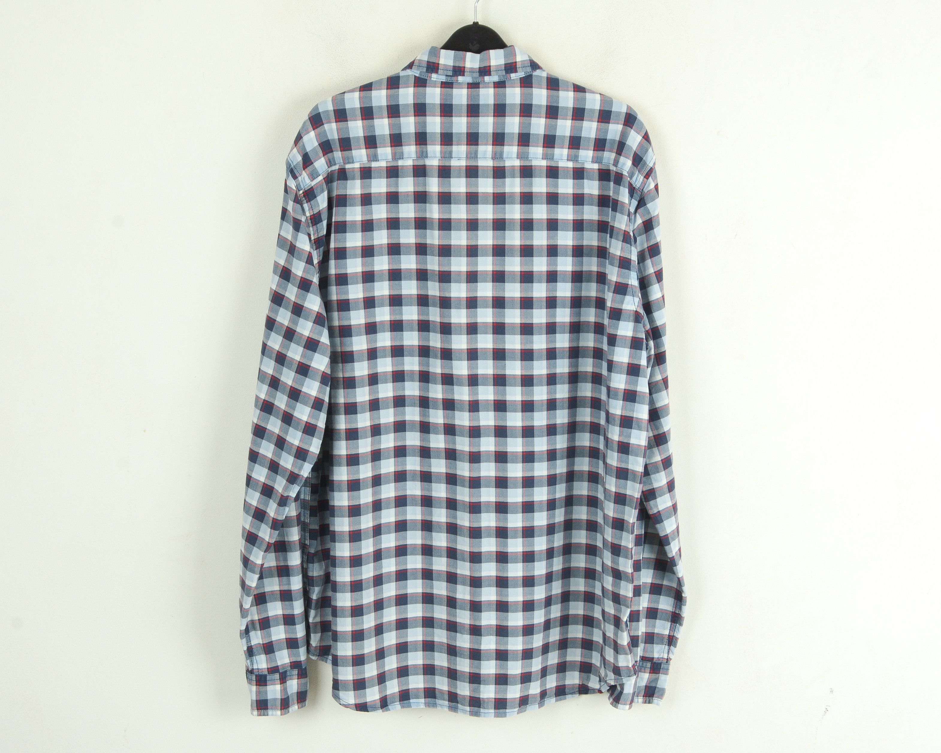 Polo Ralph Lauren Shirt XL Check Long Sleeve Plaid Cotton Casual Regular Top Size US XL / EU 56 / 4 - 4 Thumbnail