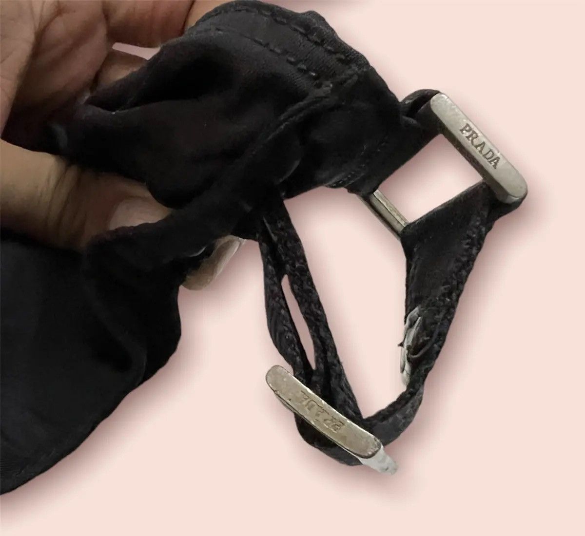 Other VINTAGE PRADA SLIM TESSUTO CROSSBODY SLING BAG Size ONE SIZE - 15 Thumbnail