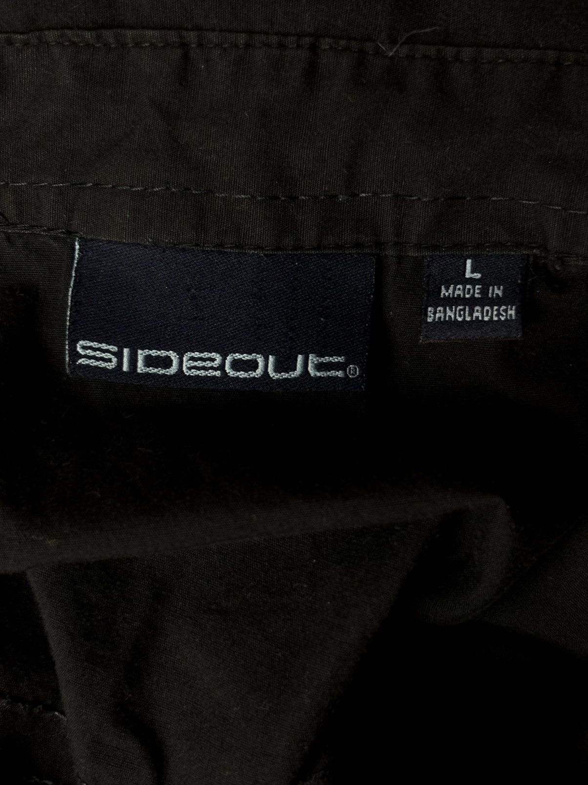 Sideout Sideout Black Utility Button Up Short Sleeve Shirt Size ONE SIZE - 12 Thumbnail