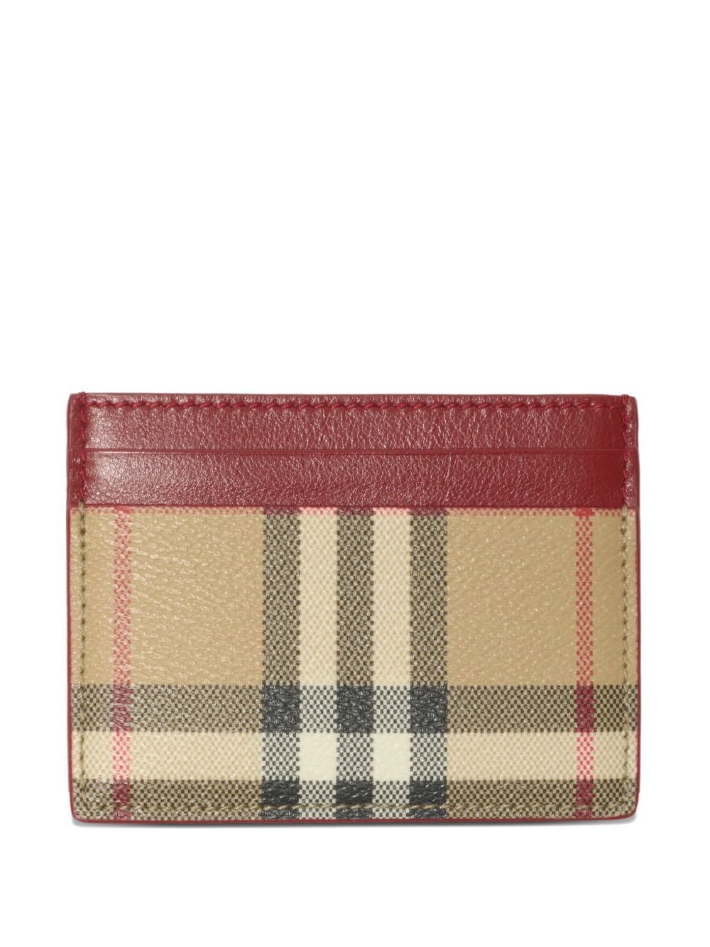 Burberry CHECK CREDIT CARD CASE Size ONE SIZE - 1 Thumbnail