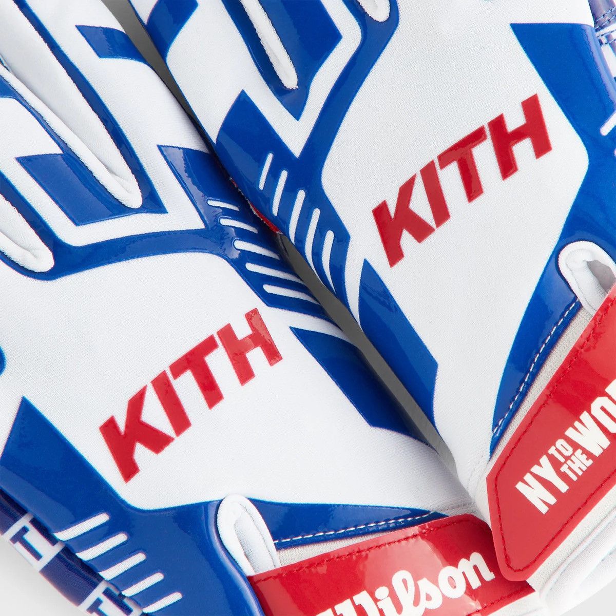 Kith × NFL Kith NFL Wilson Receiver Gloves Size ONE SIZE - 3 Thumbnail