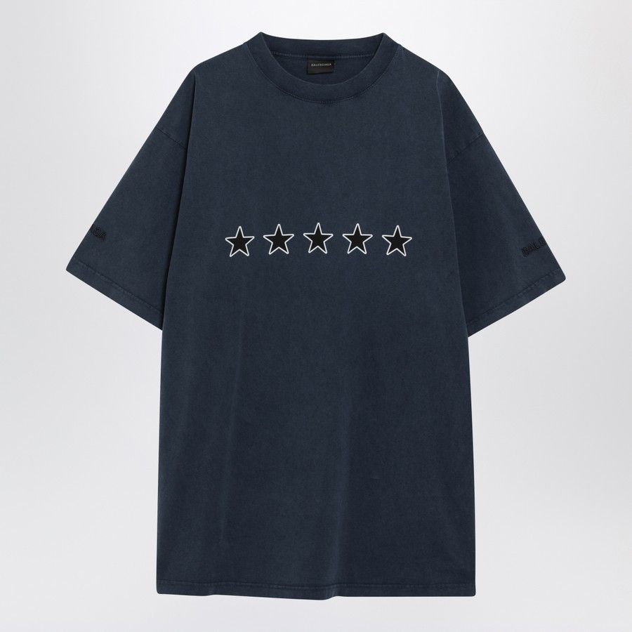o1d2blof0226 Oversized T-Shirt in Navy Blue