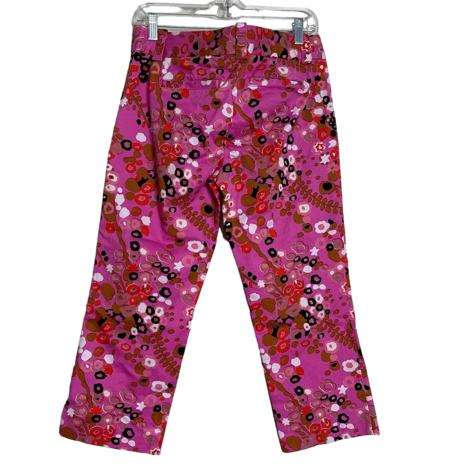 J.Crew J. Crew Stretch City Fit Chino Cafe Capris Cropped Pants Size 34" / US 12 / IT 48 - 3 Thumbnail