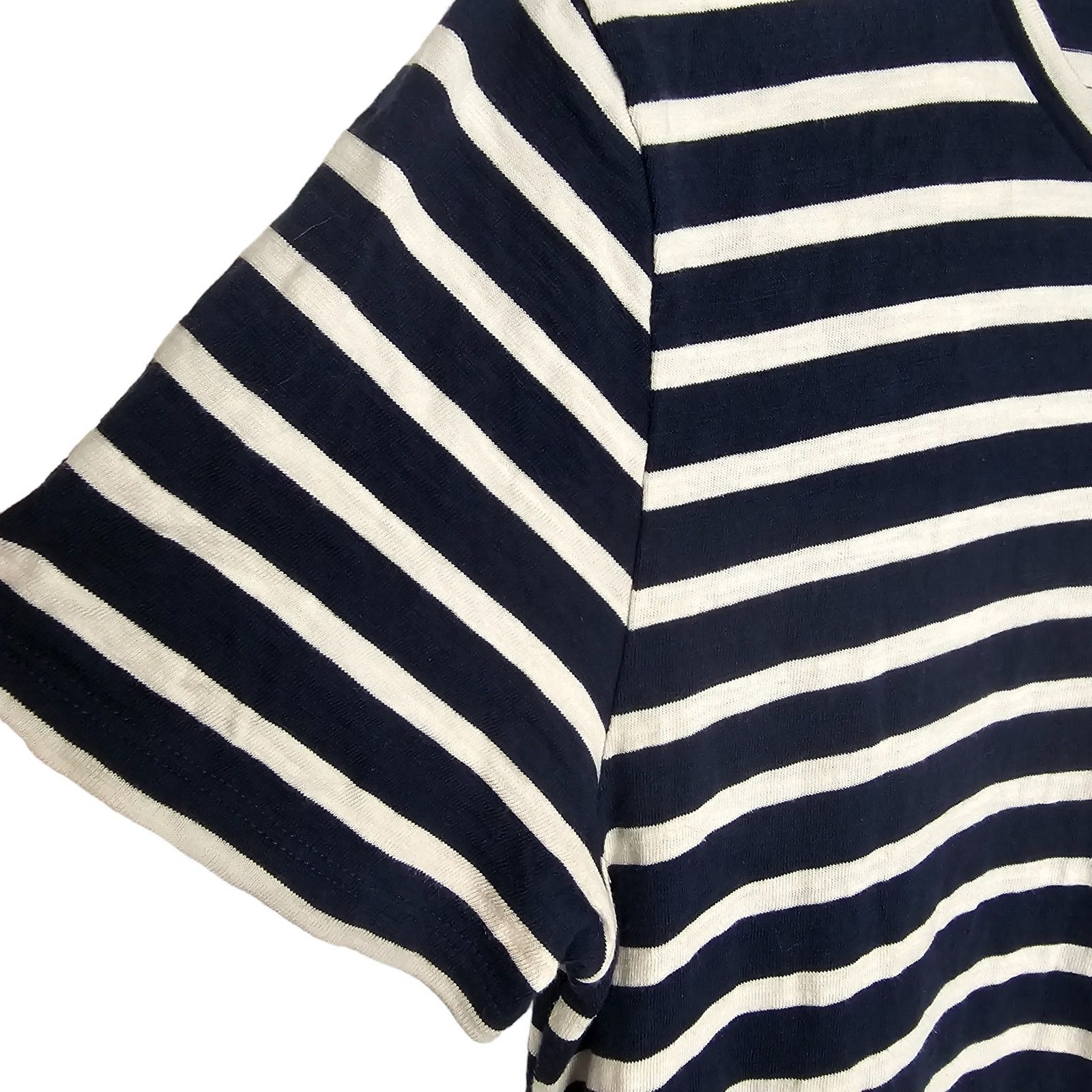 Everlane Everlane The Beach Tee Striped T-Shirt Mini Dress L Mini Size L / US 10 / IT 46 - 5 Thumbnail
