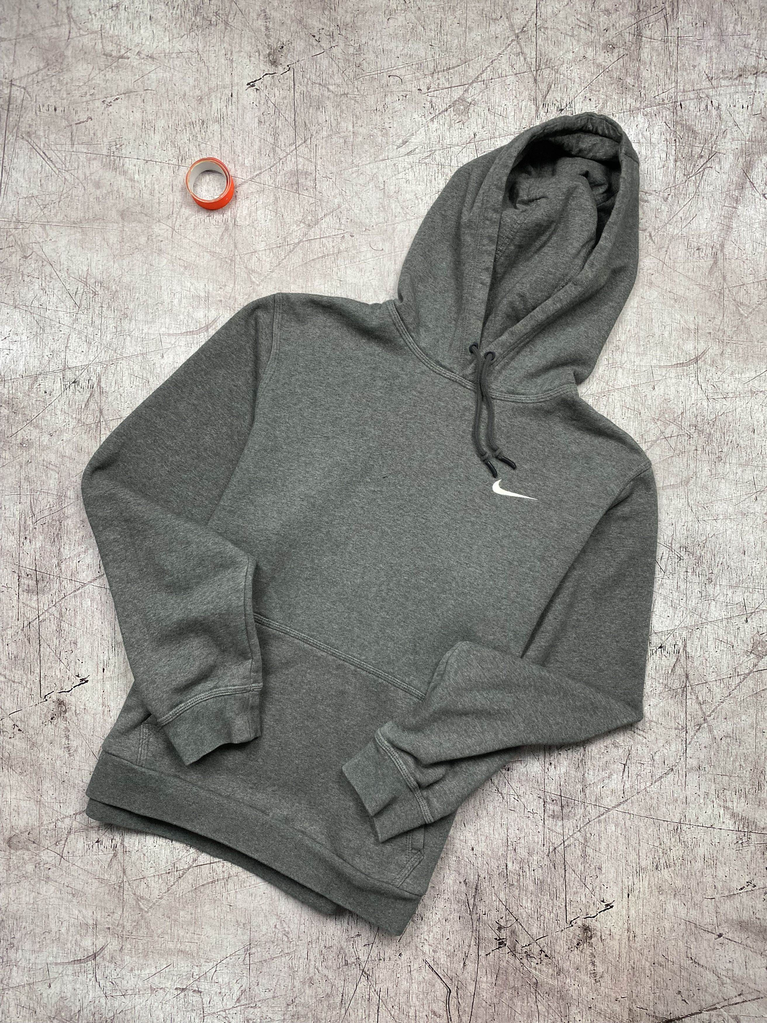 Nike × Vintage Nike Vintage Mens Mini Swoosh Hoodie Size US L / EU 52-54 / 3 - 1 Thumbnail