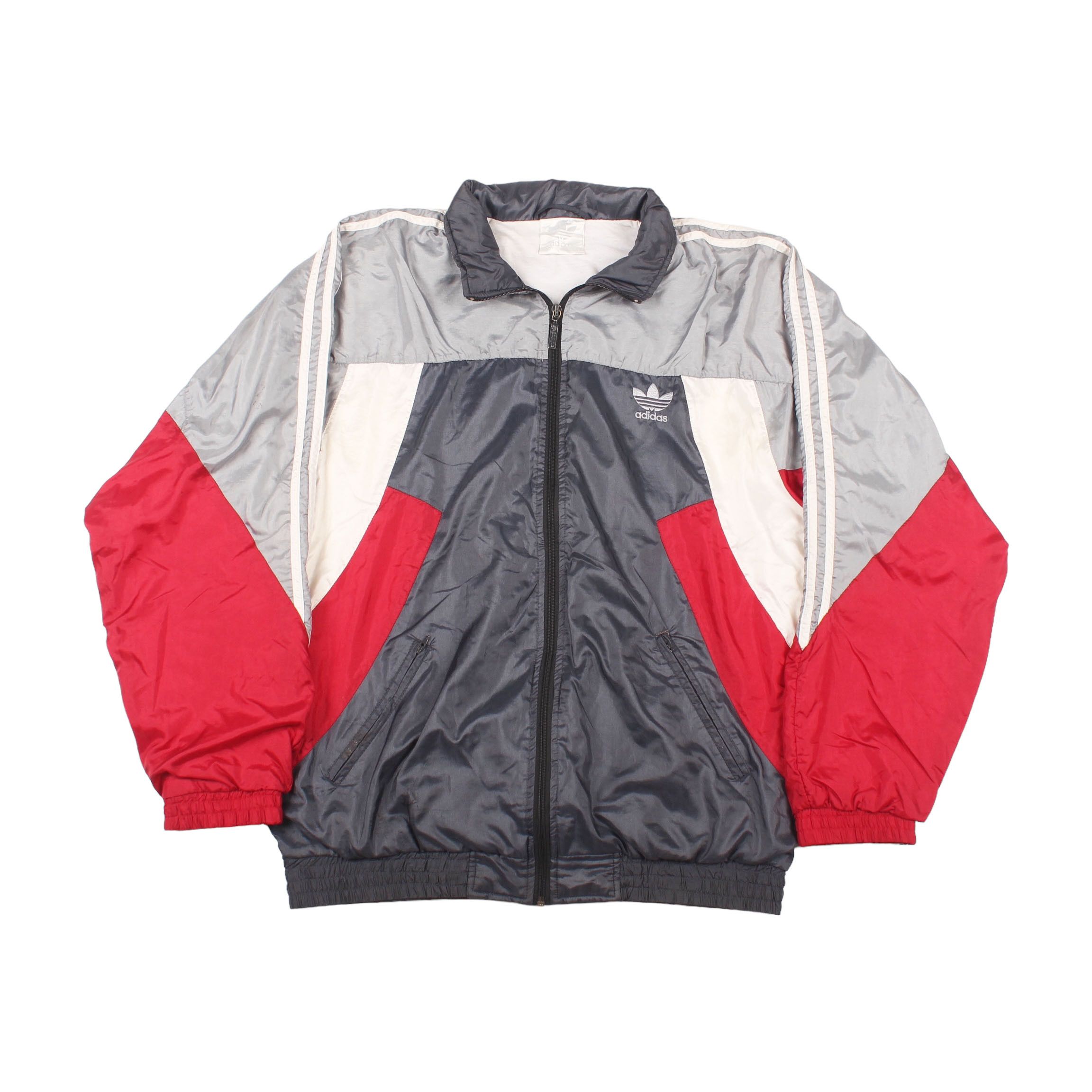 Adidas Vintage adidas Windbreaker Jacket Size US L / EU 52-54 / 3 - 1 Thumbnail