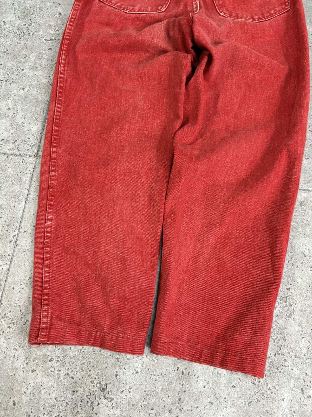 Japanese Brand × Levi's × Vintage 90’s Vintage Faded Red Y2K Baggy Levis Punk Denim Pants Size US 30 / EU 46 - 6 Thumbnail